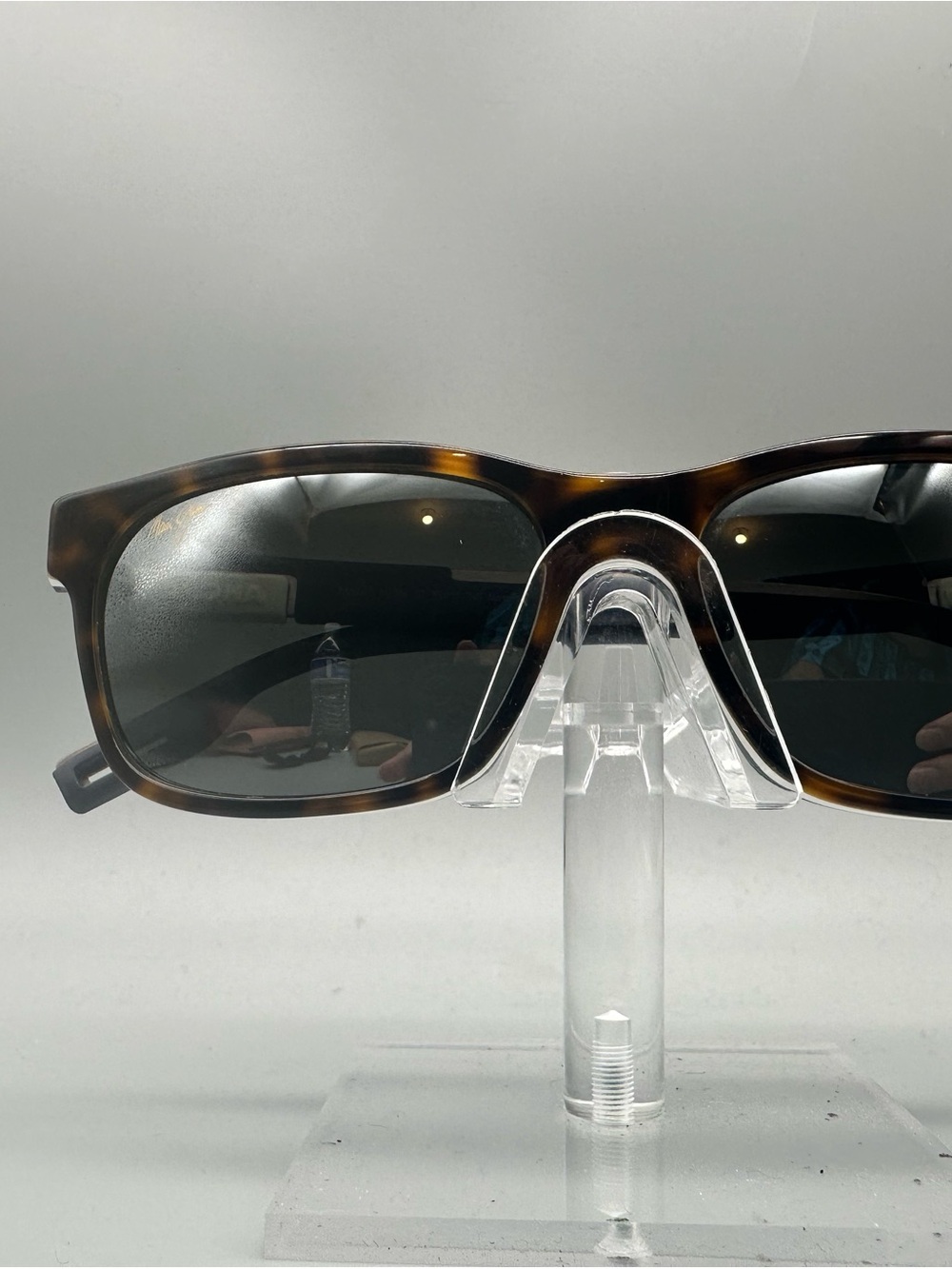 Maui Jim Eh Brah MJ 284-57 Navy Tortoise Polarized Sunglasses Italy 55-17-140